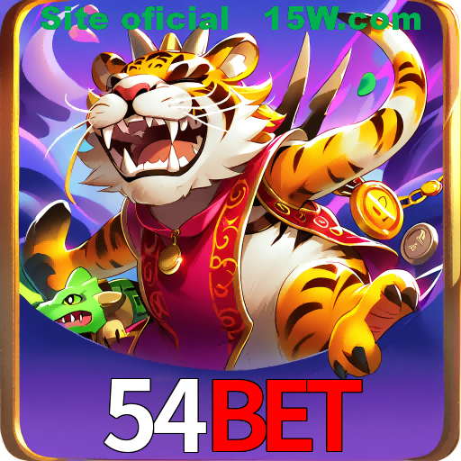 Imagem promocional da 54bet mostrando a plataforma e suas vantagens
